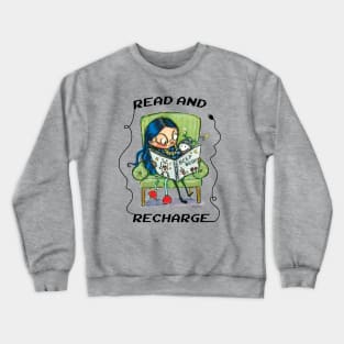 Read and Recharge Crewneck Sweatshirt